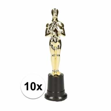 10x gouden academy award beeldje 22cm