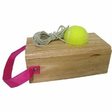 Alleen tennissen oefenblok voor kinderen