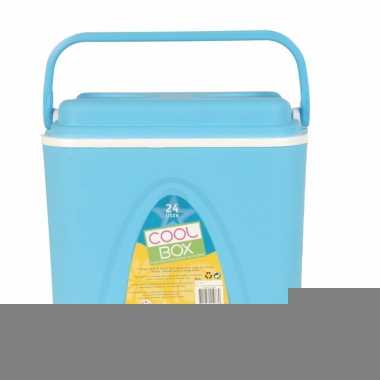 Blauwe koelboxen 24 liter