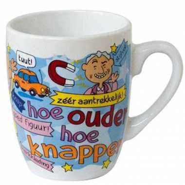 Cartoon mok hoe ouder hoe knapper