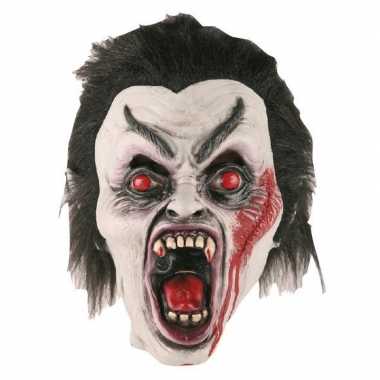 Dracula horror/halloween masker van latex