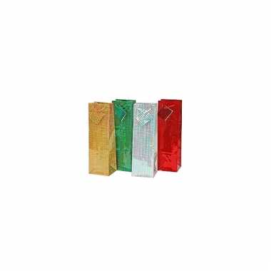 Flessen kado verpakkingen 33 x 10 cm