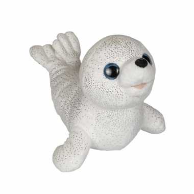 Glitter knuffel zeehond 26 cm
