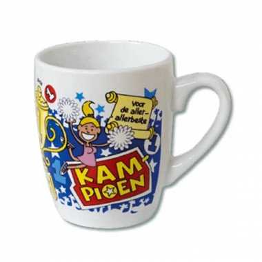 Grappige opdruk mok kampioen