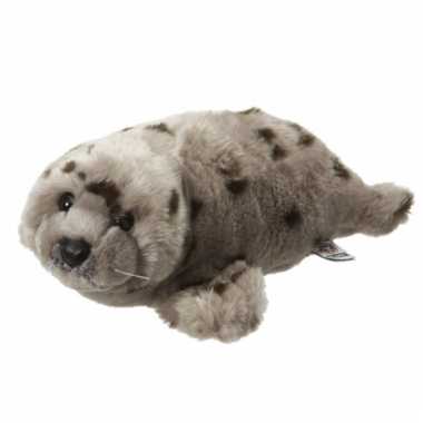 Grijze knuffel zeehond 40 cm