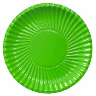 Groene wegwerp borden 29 cm