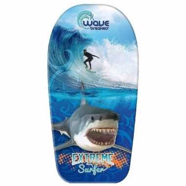 Haai/surfer speelgoed bodyboard 83 cm