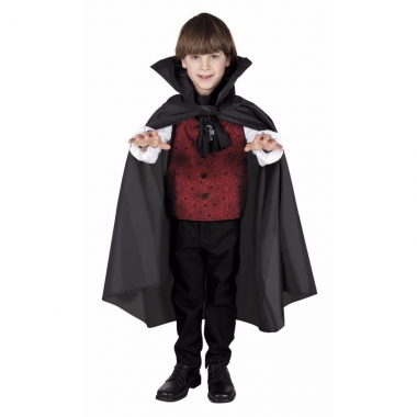 Horror dracula cape voor kinderen