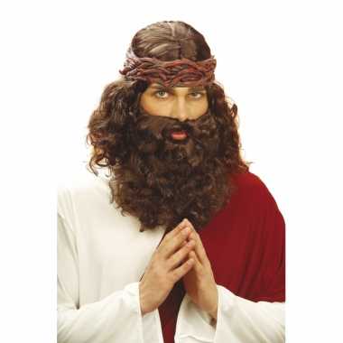 Jozef pruik met baard