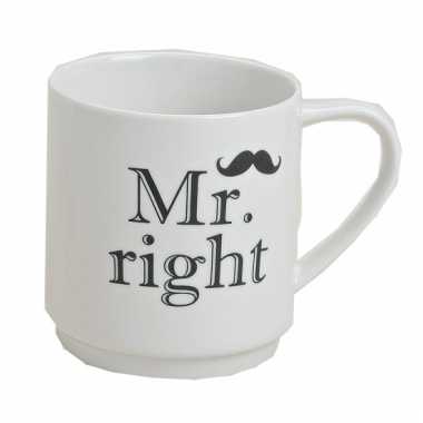 Koffie beker mr right