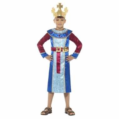 Koning melchior kerst kostuum voor jongens