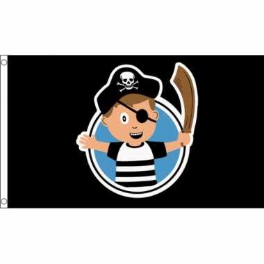 Piraten feest thema vlag