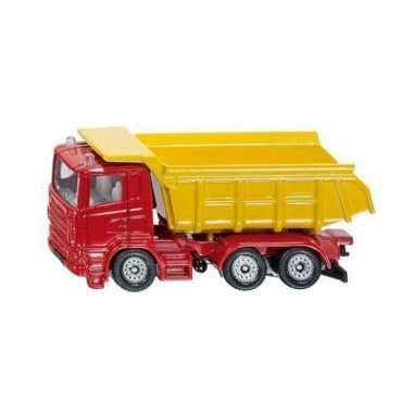 Siku kiepwagen rood modelauto 1075