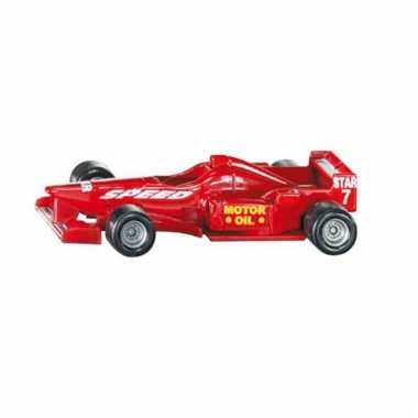 Siku racewagen rood formule 1 modelauto 1357
