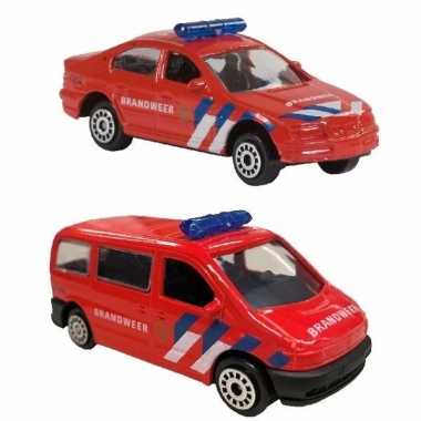 Speelgoed 112 brandweer set 2 dlg.