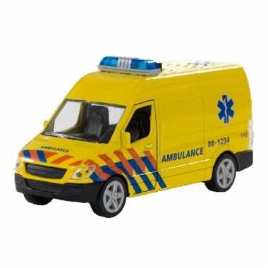 Speelgoed ambulance met licht en geluid