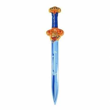 Speelgoed schuimrubber zwaard blauw