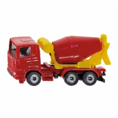 Speelgoedauto siku cement mixer 8 cm