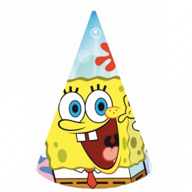 Spongebob verjaardag hoedjes