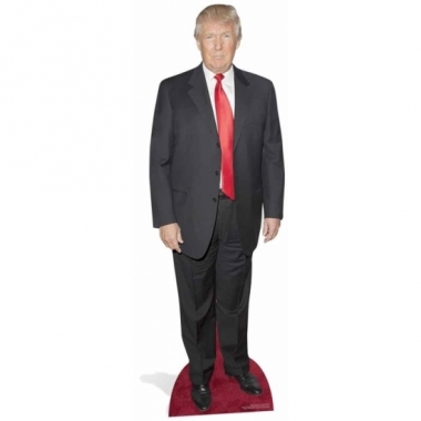 Star cut-out president donald trump