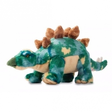 Stegosaurus groenedino knuffel 33 cm