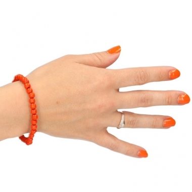 Supporter armband oranje