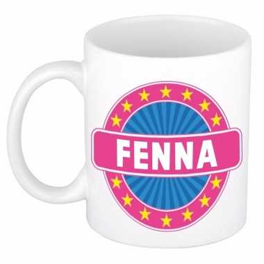 Voornaam fenna koffie/thee mok of beker