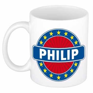 Voornaam philip koffie/thee mok of beker