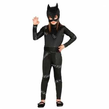 Zwarte katten kostuum / outfit voor meisjes