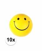 10x smiley stressbal
