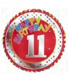 11 jaar helium ballon