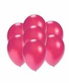 200x mini ballonnen roze metallic