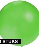 3x feest mega ballon groen 60 cm