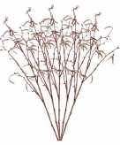 5x nep planten betula pendula berkenkatjestak kunstbloemen takken 66 cm decoratie