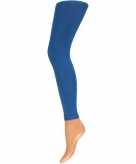 Basic leggings 60 denier kobalt blauw voor dames