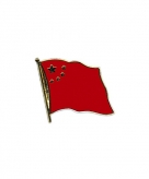 Chinese vlag broche