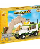 Cobi wild story jeep bouwstenen pakket