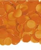 Confetti zak van 3 kilo oranje