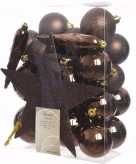 Cosy christmas kerstboom decoratie set 33 delig 10097523