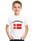 Deense vlag t-shirts voor kinderen