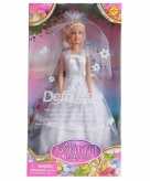Defa lucy pop met witte prinsessenjurk