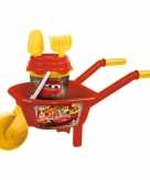 Disney cars speelgoed kruiwagen zandbak setje 65 cm