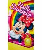 Disney minnie mouse hello summer badlaken 70 x 140 cm