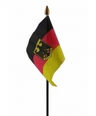 Duitsland met adelaar vlaggetje polyester