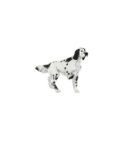 Engelse setter hond plastic