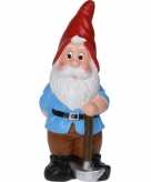 Garden gnome red hat with pickaxe 40 cm