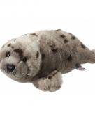 Grijze knuffel zeehond 40 cm 10052479