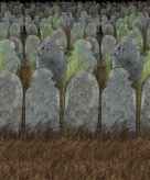 Halloween scenesetters begraafplaats