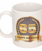 Happy birthday mok beker 65 jaar