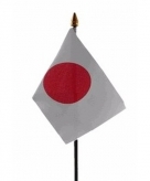 Japan vlaggetje polyester